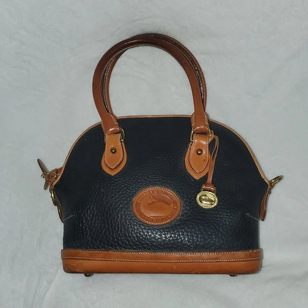Dooney & Bourke Vintage All Weather Leather Satchel Handbag